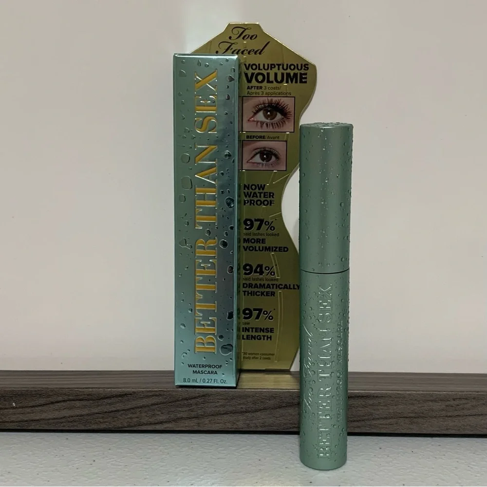 Too Faced Better Than Sex Waterproof Mascara-NIB